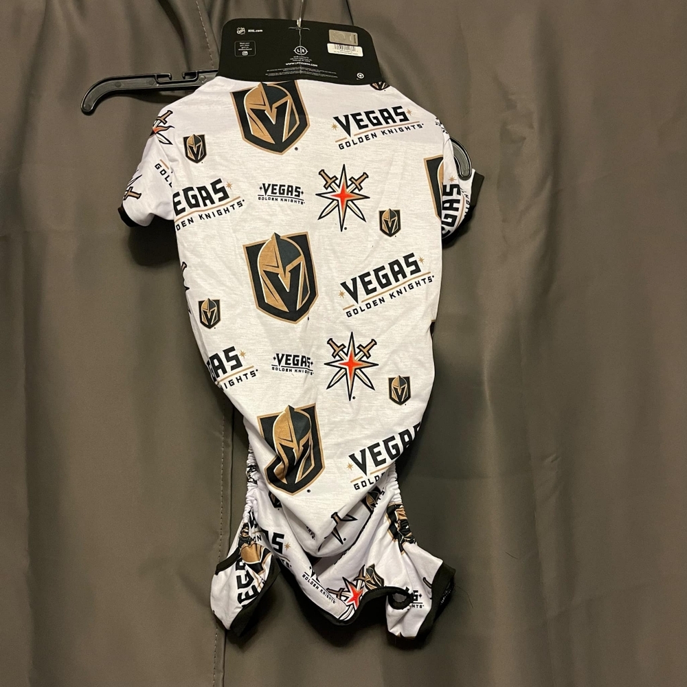 NHL Little Earth Vegas Golden Knights XL Pet PJs - Picture 4 of 8